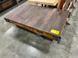 LUMBER CART COFFEE TABLE 49X30X15