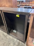 RED OAK BOOKCASE 36X12X48 GRAY STONE