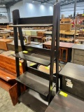 BR MAPLE LADDER SHELF 30X17X72