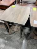 BR MAPLE END TABLE 20X24X24 SMOKE