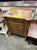 QSWO NIGHTSTAND 24X18X28 CAPPUCCINO