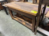 RECLAIMED SOFA TABLE 48X18X28