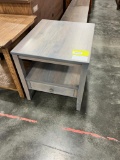 BR MAPLE END TABLE 22X26X23 GRAY ASBURY