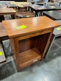 HICKORY BOOKCASE 28X14X27