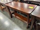 SAP CHERRY SOFA TABLE 18X42X30 MICHAELS