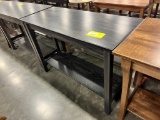 ELM SOFA TABLE 18X42X30 GUNSMOKE