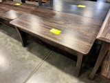 ELM COFFEE TABLE 22X42X18 DARK STREAK