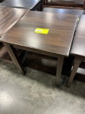 ELM END TABLE 22X22X25 COCOA