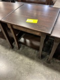 ELM END TABLE 22X22X25 COCOA