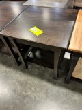ELM END TABLE 22X22X25 SHADOW
