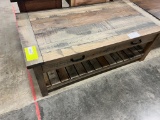 RUSTIC HICKORY COFFEE TABLE 48X24X18 BELAIR