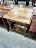ELM END TABLE 22X22X25 SEELY