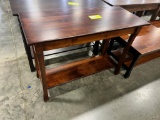 BR MAPLE SOFA TABLE 18X42X30 MICHAELS