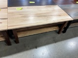 WALNUT COFFEE TABLE 22X42X19 NATURAL