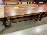 BR MAPLE COFFEE TABLE 22X42X19 ALMOND