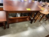SAP CHERRY SOFA TABLE 18X42X29 MICHAELS