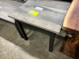 BR MAPLE END TABLE 22X24X22 ONYX/GRAY