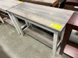 ROUGH SAWN MAPLE SOFA TABLE 22X18X30