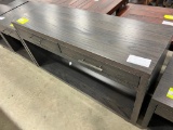 OAK SOFA TABLE 48X16X27