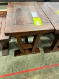 RUSTIC CHERRY CHAIRSIDE TABLE 16X24X22 ASBURY
