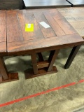 RUSTIC CHERRY END TABLE 22X24X22 ASBURY