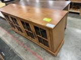 BR MAPLE TV STAND 70X18X33 SEELY