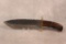 RDS CUSTOM KNIFE DAMASCUS BLADE. 11.75