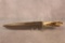 CUSTOM KNIFE FROM HARBUCK WITH DAMASCUS BLADE AND STAG HANDLE 15