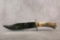 JM Handmade Custom Bowie Knife, Stag Handle