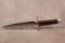 Custom Wood Handle Dagger Knife, 13
