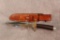 Randal Made Bowie Knife with with sheath 12