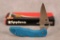 Spyderco Delica Flat Ground Blue VG-10 Folding Pocket Knife