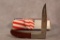 Kershaw Wild Turkey Snap-on 1990 Anniversary Edition Single Blade Knife