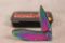 Kershaw 1600VIB Rainbow Metal Pocketknife