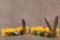 Two Kissing Crane knives, Two Blade Trapper & 