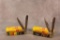 Two Kissing Crane Two Blade Trappers