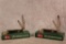 2000 & 2001 Case XX Bone Handle Mini Coke Bottles