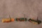3 CASE XX TINY TOOTHPICKS. 1997 PERSIMON JIG BONE, 2002 STAG WITH DAMASCUS BLADE, 2000 AUTUMN BONE