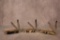 3- CASE XX TRAPPERS, 2- NATRL BONE WITH SCRIMSHAWS AND 1 2015 BLUE BONE