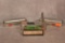 3- CASE XX KNIVES. 2019 MINI MOOSE, 2016 SOD BUSTER JADE, 2009 RUSSLOCK
