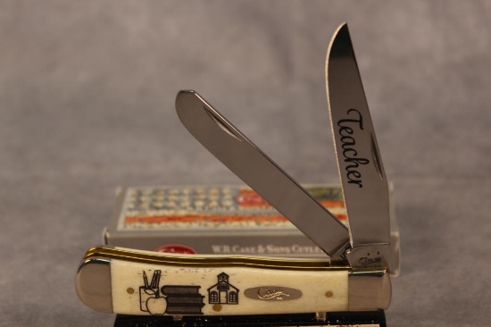 2017 CASE XX TRAPPER 6254 WITH BLADE ETCH