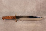 CUSTOM KNIFE WITH WOOD HANDLE FROM RDS KNIVES 15