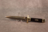 CUSTOM DAGGER WITH DAMASCUS BLADE 9.5
