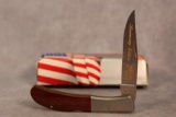 Kershaw Wild Turkey Snap-on 1990 Anniversary Edition Single Blade Knife