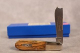 Bear & Son Bourbon Barrel Single Blade Barlow Razor