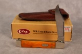 1998 Case XX Dark Orange Smooth Bone Copperlock 
