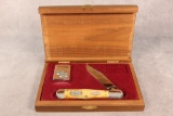 CASE XX BWC61050 ZIPPO / CASE COMMEMORATIVE KNIFE AND LIGHTER SET