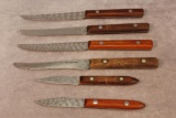 SET OF 6 WARTHERS KITCHEN KNIVES