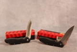 2 KERSHAW FOLDING KNIVES