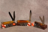 2-BEAR AND SONS KNIVES 1 KEEN KUTTER CHEETAH